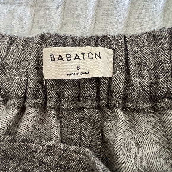 Babaton Pleated Wool Pants - Picture 2 of 4